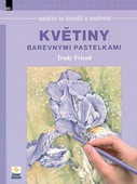 obálka: Květiny barevnými pastelkami