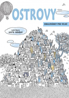 obálka: Ostrovy - omalovánky pro velké