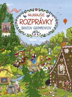 obálka: Najkrajšie rozprávky bratov Grimmovcov