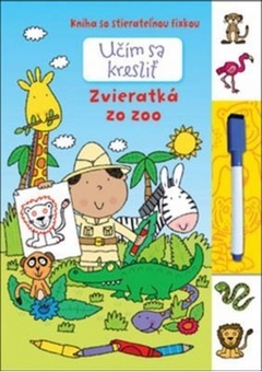 obálka: Učím sa kresliť - Zvieratká zo zoo