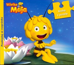 obálka: Včielka Maja - kniha s puzzle