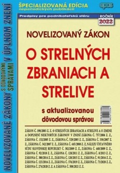 obálka: Novelizovaný zákon o strelných zbraniach a strelive 2022