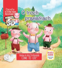 obálka: O troch prasiatkach (3D)