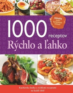 obálka: 1000 Receptov rýchlo a ľahko