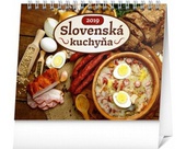 obálka: Slovenská kuchyňa - stolový kalendár 2019