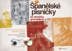 obálka: Španělské písničky se slovíčky, gramatikou a CD