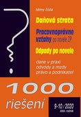 obálka: 1000 riešení 9-10/2020  – Daňová strata, Odpady po novele, Pracovnoprávne vzťahy