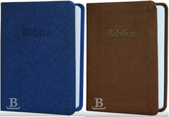 obálka: Biblia - Slovenský ekumenický preklad (modrá, hnedá) vreckový formát