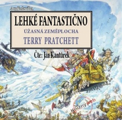 obálka: Lehké fantastično - Úžasná Zeměplocha - audiokniha - 8CD