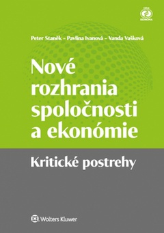 obálka: Nové rozhrania spoločnosti a ekonómie