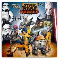 obálka: Star Wars Rebels - nástěnný kalendář 2017