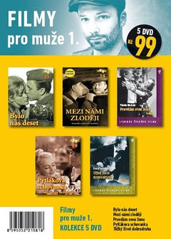 obálka: Filmy pro muže 1. - 5 DVD