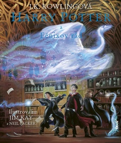 obálka: Harry Potter 5 A Fénixov rád – Ilustrovaná edícia