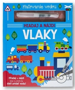 obálka: Maľovanie vodou - Vlaky