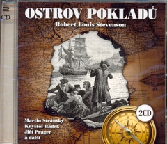 obálka: Ostrov pokladů - 2CD (čte Martin Stránský a další)