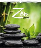 obálka: Zen 2018 - nástěnný kalendář