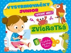 obálka: Zvieratká - Vystrihovačky junior