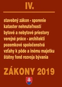 obálka: Zákony 2019/ IV.