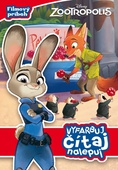 obálka: Zootropolis - vyfarbuj, čítaj, nalepuj