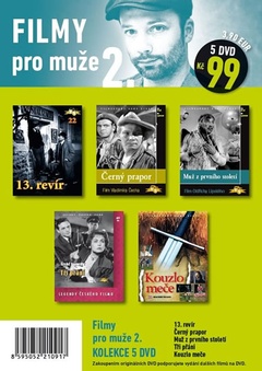 obálka: Filmy pro muže 2. - 5 DVD pošetka