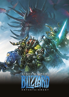 obálka: Světy a umění Blizzard Entertainment