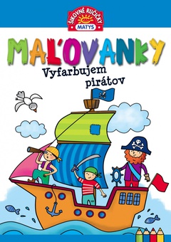 obálka: Maľovanky – Vyfarbujem pirátov