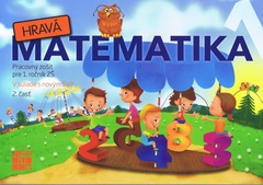 obálka: Hravá Matematika 1 Pracovná učebnica pre 1. ročník ZŠ 2. časť