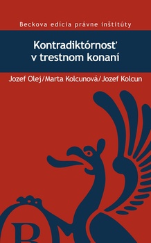 obálka: Kontradiktórnosť v trestnom konaní