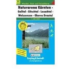 obálka: Naturarena Kärnten 1:50 000