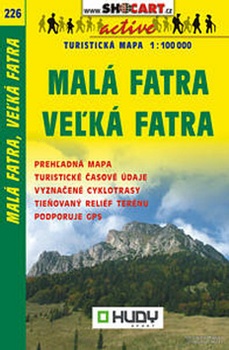 obálka: Malá Fatra, Veľká Fatra 1:100 000