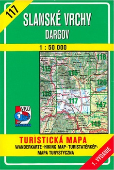 obálka: Slanské vrchy Dargov 1:50 000