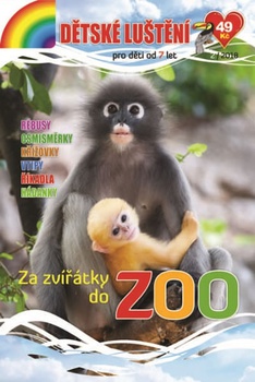 obálka: Dětské luštění 1/2018 - Za zvířátky do ZOO