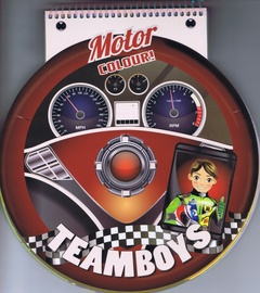 obálka: Teamboys Motor Colour! – volant