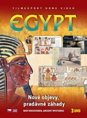 obálka: Egypt: Nové objevy, pradávné záhady - 3 DVD