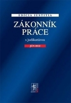 obálka: Zákonník práce s judikatúrou, 4.vydanie