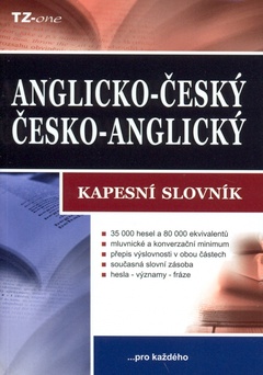 obálka: Angl.-čes., čes.-angl. kapesní slovník