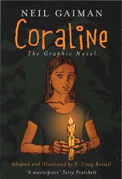 obálka: Coraline - Graphic Novel