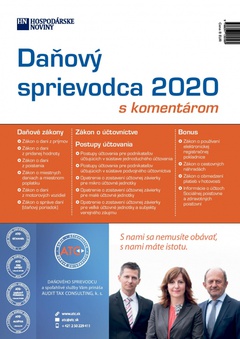 obálka: Daňový sprievodca 2020 s komentárom