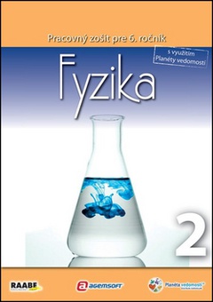 obálka: Fyzika Pracovný zošit pre 6. ročník 2