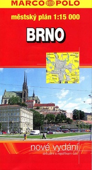 obálka: Brno městský plán 1:15000