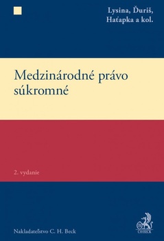 obálka: Medzinárodné právo súkromné. 2. vydanie