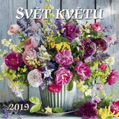 obálka: Svět květů 2019 - nástěnný kalendář