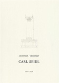 obálka: Architekt Carl Seidl 1858-1936