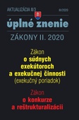 obálka: Aktualizácia II/3 - Exekučný poriadok, konkurz a reštrukturalizácia (Zákon o súdnych …)