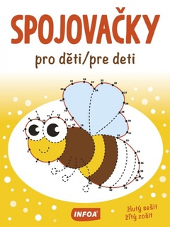 obálka: Spojovačky pro děti/pre deti - žltý zošit