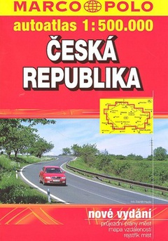 obálka: Autoatlas Česká republika 1:500 000