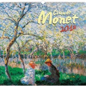 obálka: Claude Monet 2018 - nástěnný kalendář