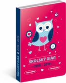 obálka: Sovy SK - školský diár 2018/2019