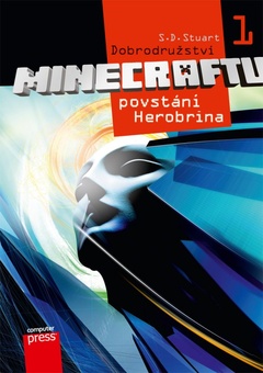 obálka: Dobrodružství Minecraftu 1 - Povstání Herobrina