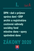 obálka: Zákony 2020 I/A - Daňové zákony - úplné znenie k 1.1.2020